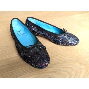 Thierry Rabotin sequined ballet flats
